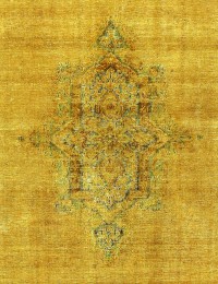 Gul Persien Persisk Vintagetæppe 250 x 200 cm - view 3