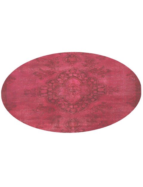 Lila Persien Persisk vintage matta  165 x 165 cm