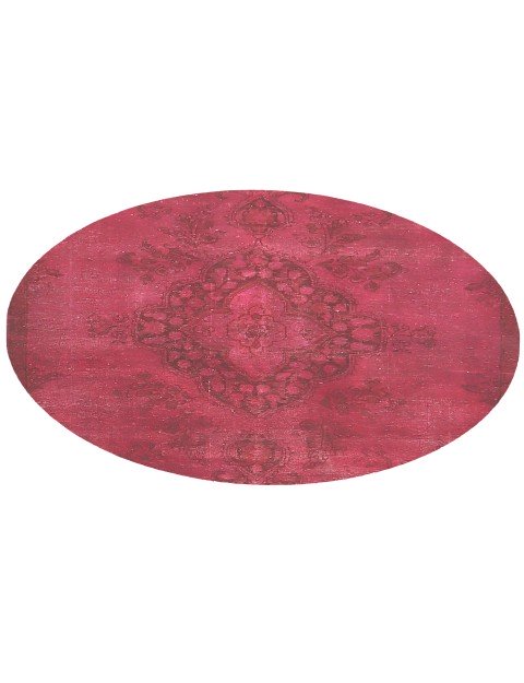 Lila Persien Persisk vintage matta  165 x 165 cm