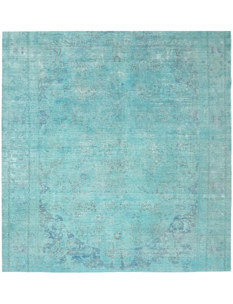 Turkos Persien Persisk vintage matta  275 x 275 cm