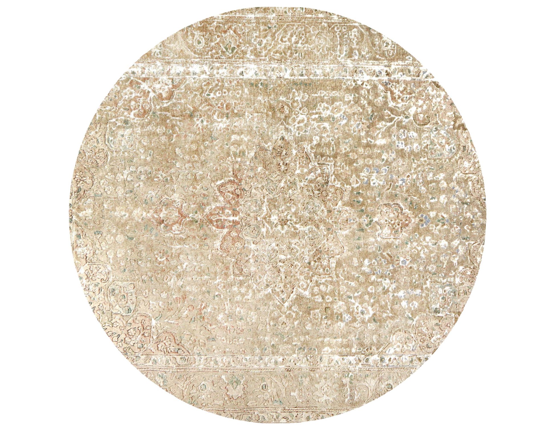 Alfombra persa vintage   211 x 211 cm