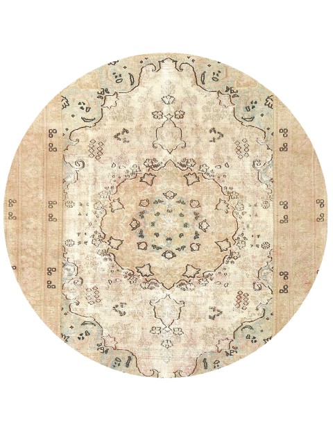  Persien Persischer Vintage Teppich  188 x 188 cm