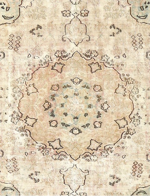  Persien Persischer Vintage Teppich  188 x 188 cm