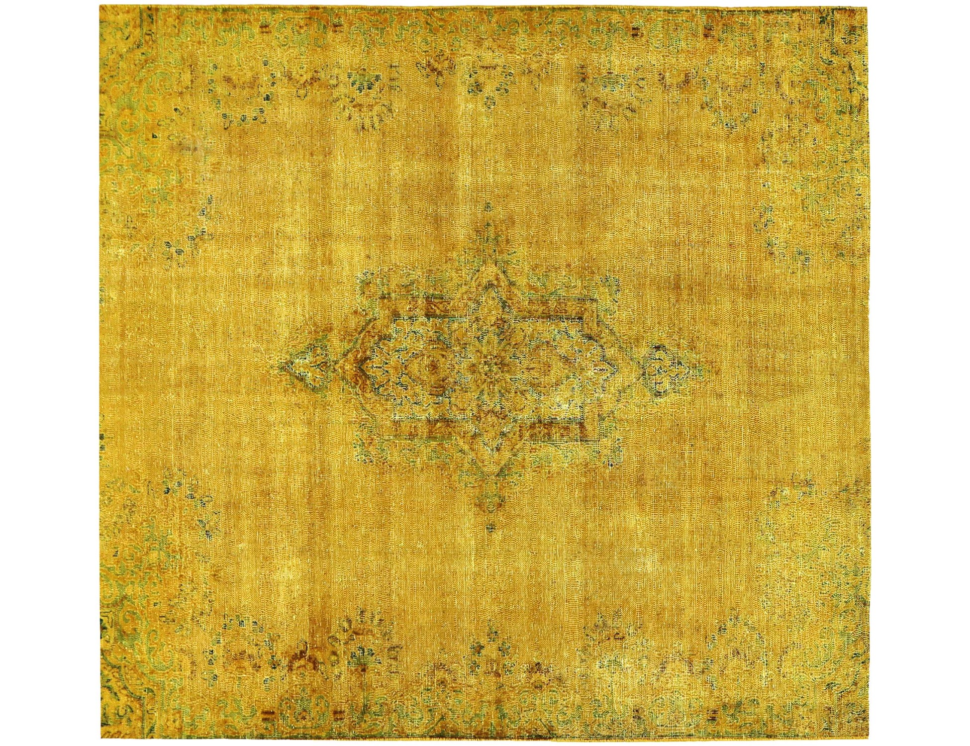 Persisk vintage teppe   200 x 200 cm