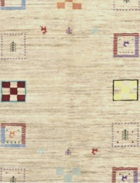 Persisk Gabbeh 203 x 150