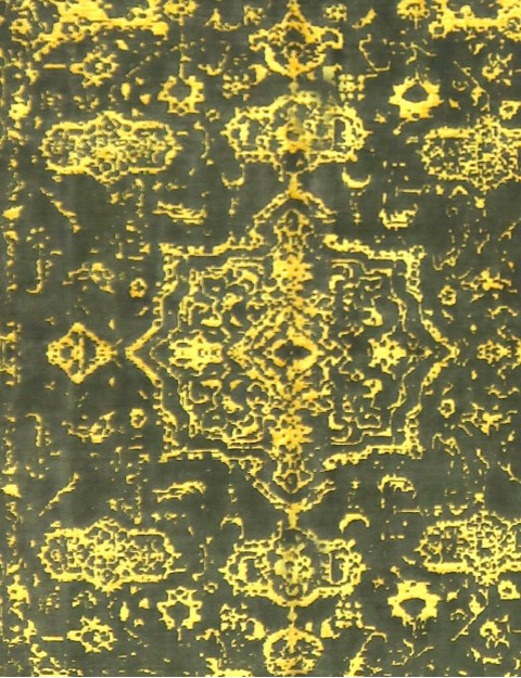 Gelb Persien Soba  234 x 174 cm