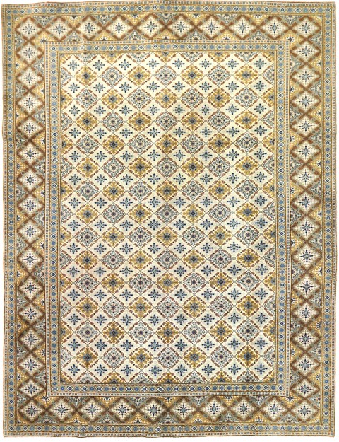 Beige Persien Kashan Patina  370 x 263 cm