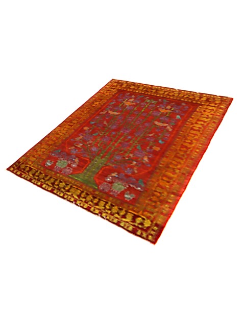 Orange Persien Persischer Gabbeh  145 x 93 cm