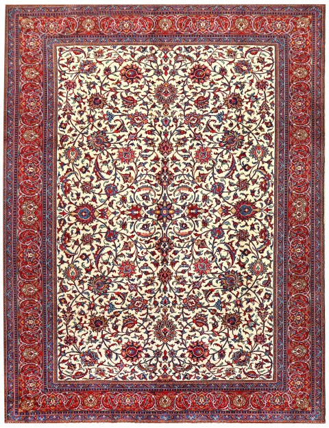 Sarouk Patina  <br/>338 x 243 cm