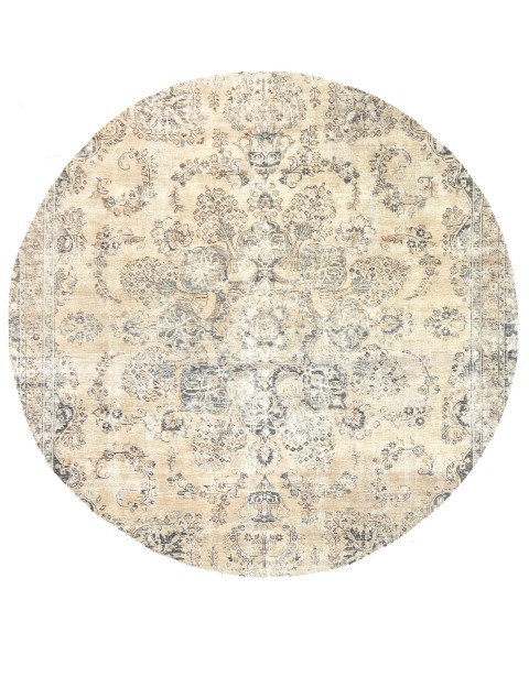 Rund  Vintage Teppich  <br/>226 x 226 cm