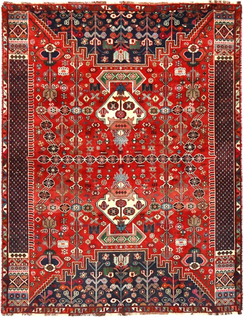 Persian Vintage Carpet  <br/>209 x 144 cm
