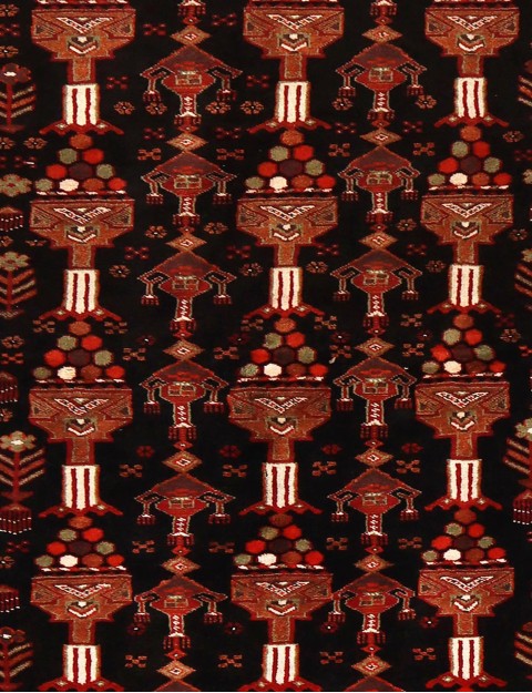 Sininen Persia Shiraz  294 x 152 cm