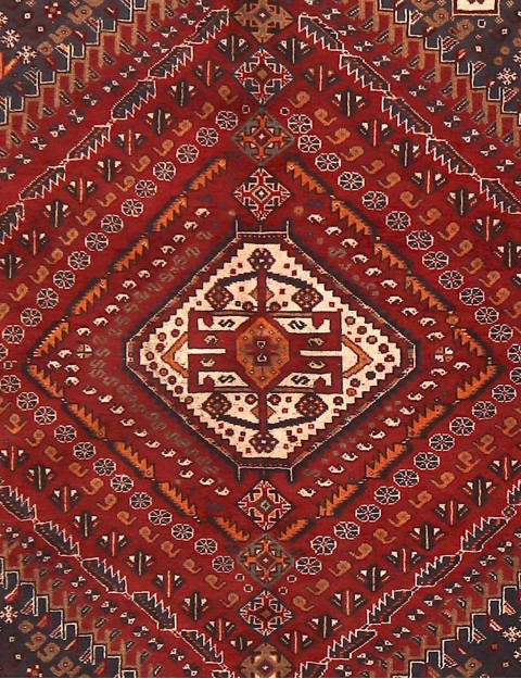 Rot Persien Shiraz Patina   239 x 151 cm