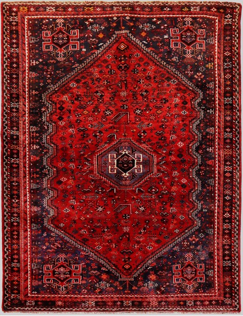 Rot Persien Shiraz  282 x 174 cm