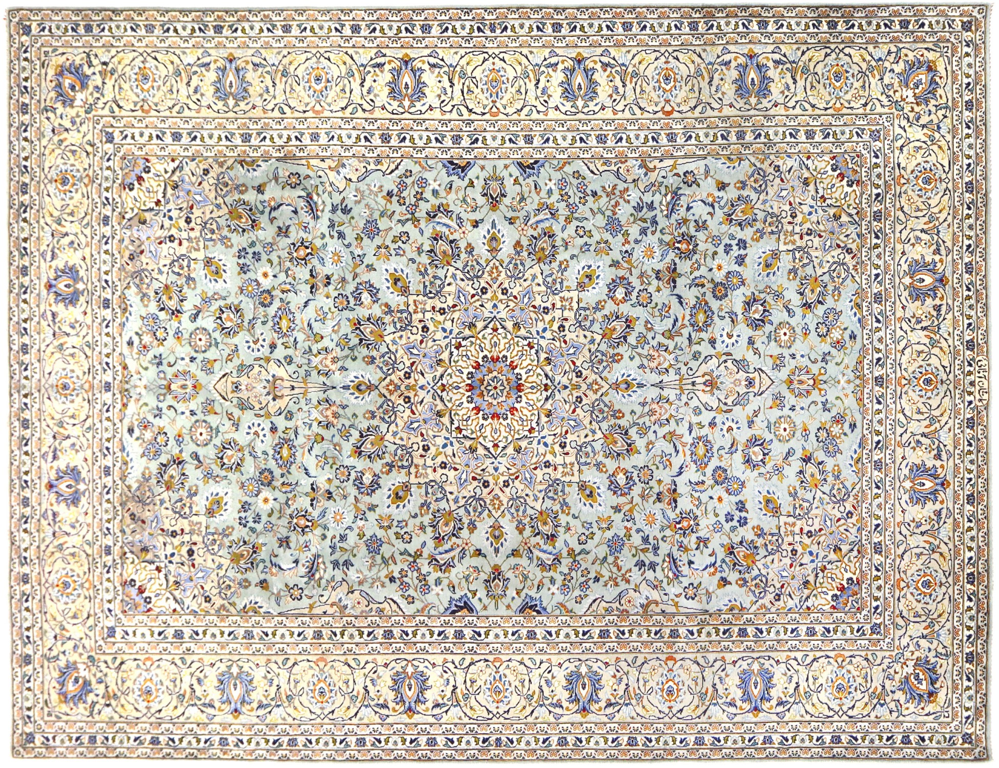 Kashan Patina   366 x 253 cm