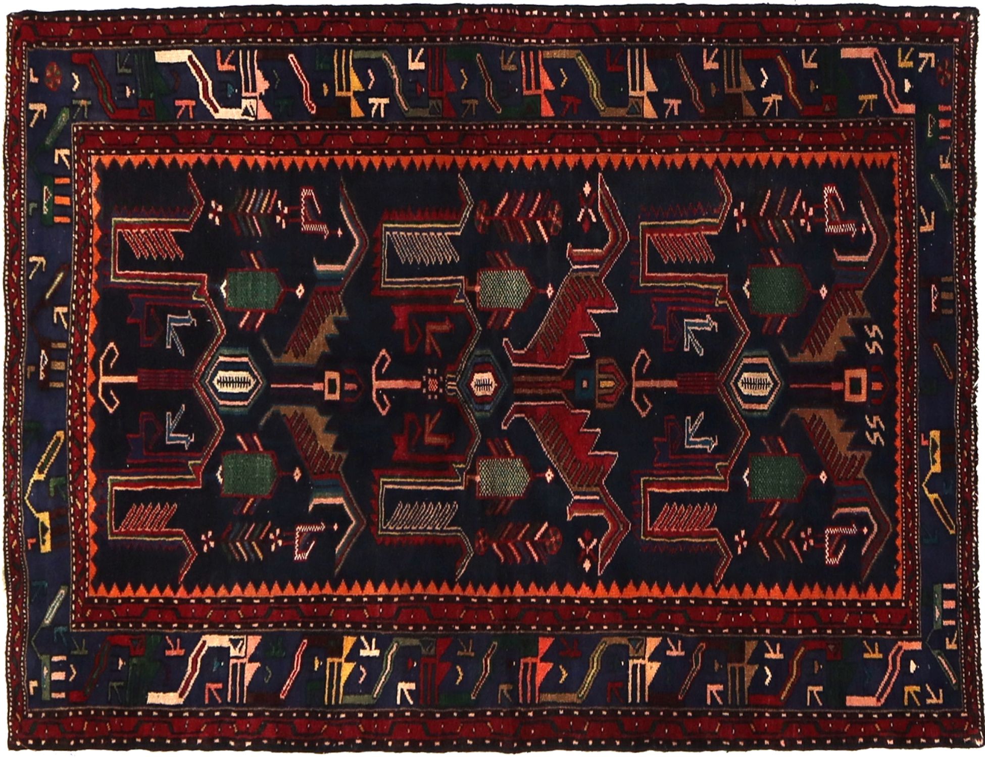 Hamadan Patina   210 x 125 cm