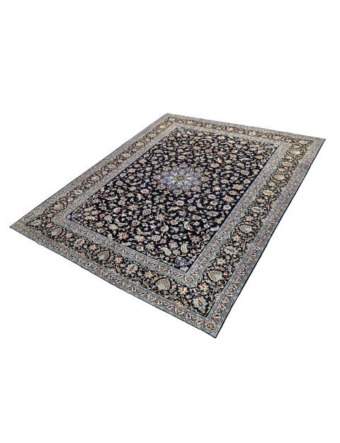 Blau Persien Kashan  370 x 272 cm