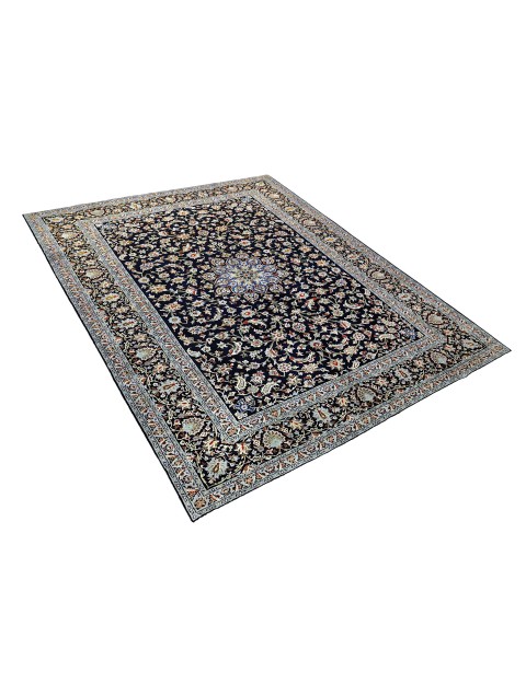 Blau Persien Kashan  370 x 272 cm