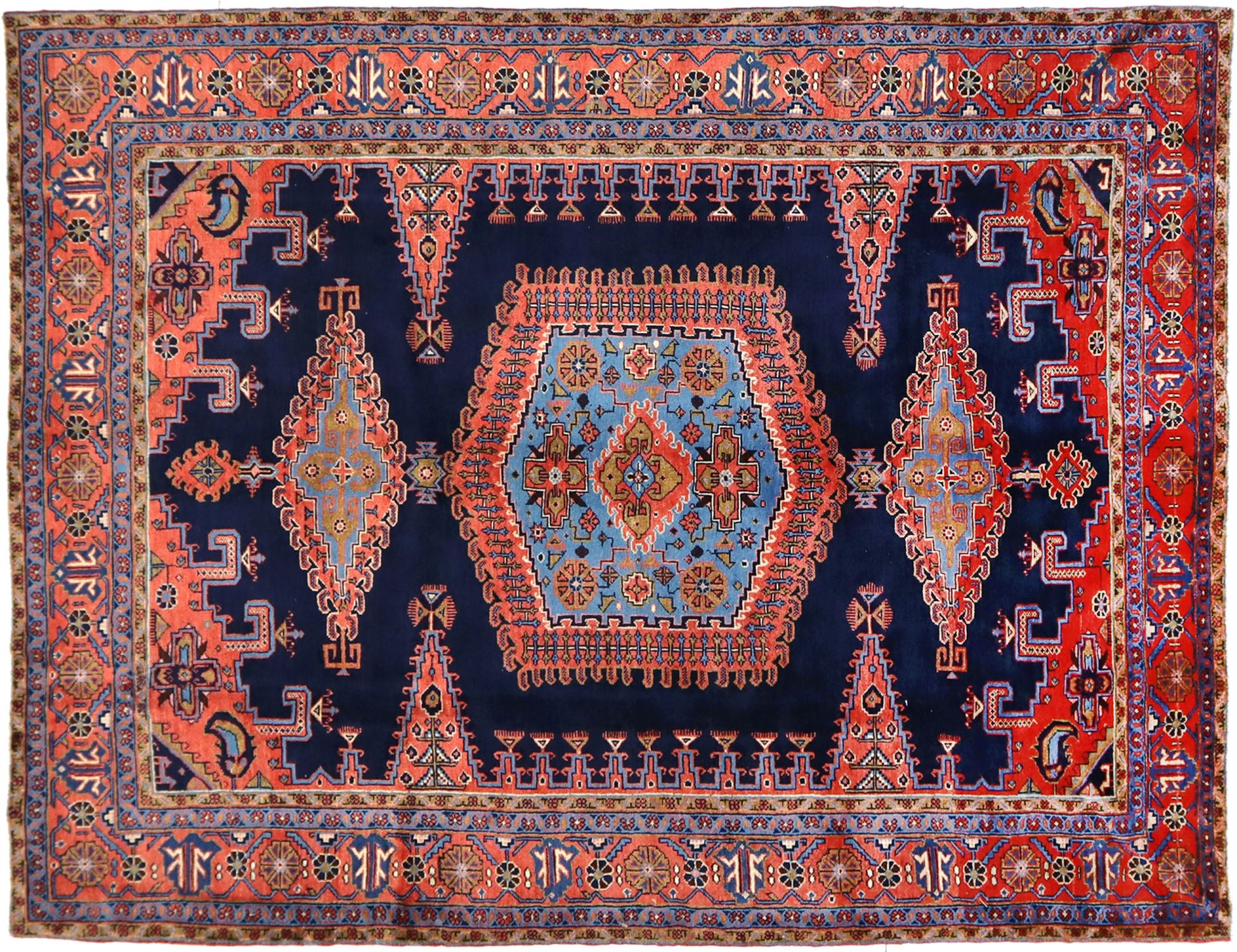 Vis Patina  blue <br/>338 x 238 cm