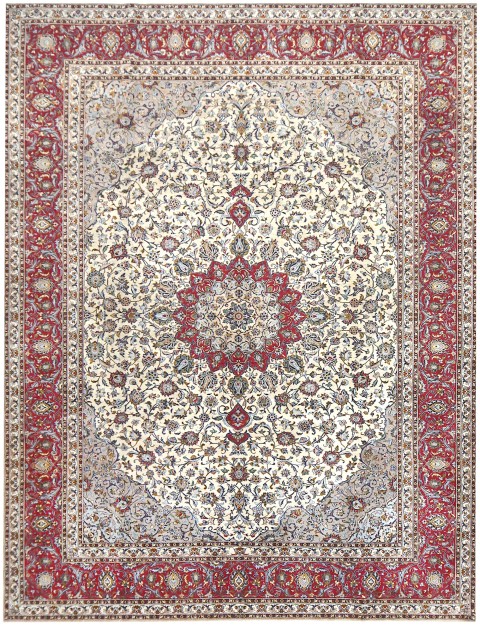 Beige Persia Kashmar Patina  390 x 299 cm