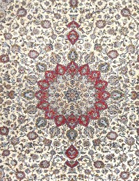 Beige Persien Kashmar Patina  390 x 299 cm