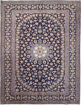 Kashan Patina 400 x 293 blue