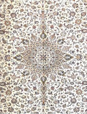 Beige Persien Kashan Patina  390 x 287 cm