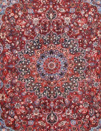 Röda Persien Moud Patina  414 x 305 cm