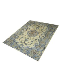 Grøn Persien Kashan Patina  340 x 245 cm