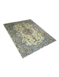 Grøn Persien Kashan Patina  340 x 245 cm
