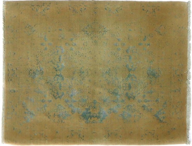 Grønn persia Soba 145 x 100 cm