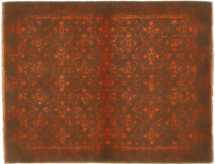 Oransje persia Soba 140 x 98 cm