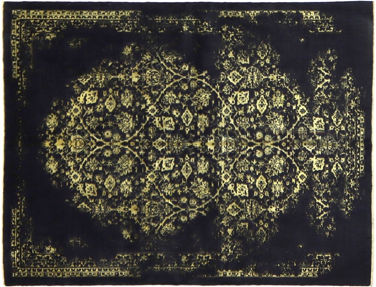 Sort Persien Soba 232 x 170 cm