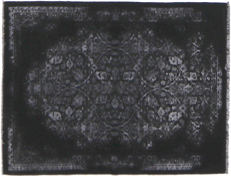 Svart persia Soba 162 x 111 cm