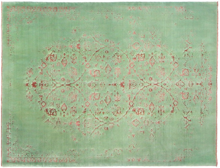 Grün Persien Soba  294 x 201 cm
