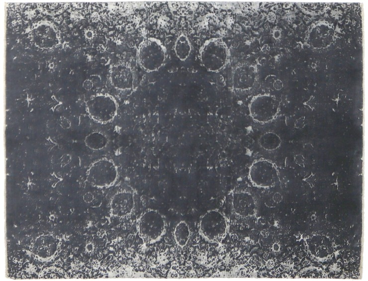 Svart persia Soba 234 x 175 cm
