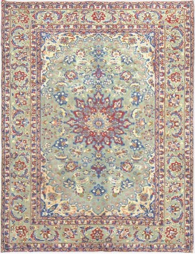 Vihreä Persia Kashmar Patina  296 x 196 cm