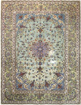 Kashan Patina 399 x 299 grün