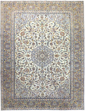 Beige Persien Kashan Patina  404 x 296 cm