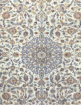 Beige Persien Kashan Patina  404 x 296 cm