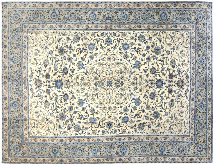 Beige persia Kashan Patina  392 x 300 cm