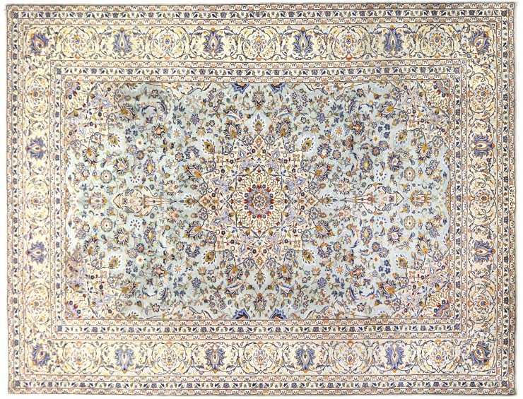 Beige Persiano Kashan Patina  366 x 253 cm