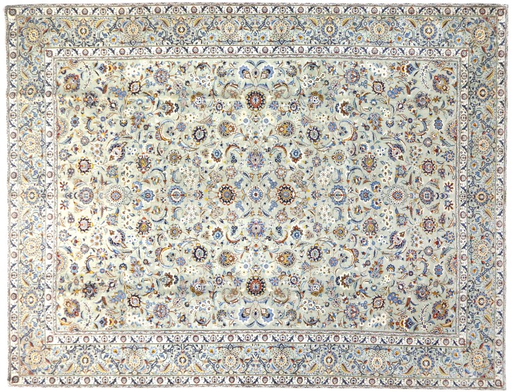 Beige Persien Kashan Patina  443 x 317 cm