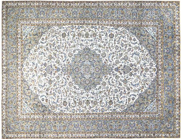 Beige Persiano Kashan Patina  474 x 307 cm