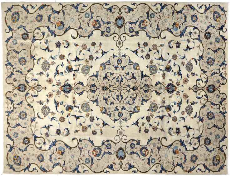 Beige Persien Kashan Patina  398 x 290 cm