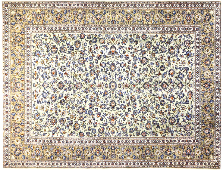 Beige Persien Kashan Patina  369 x 269 cm