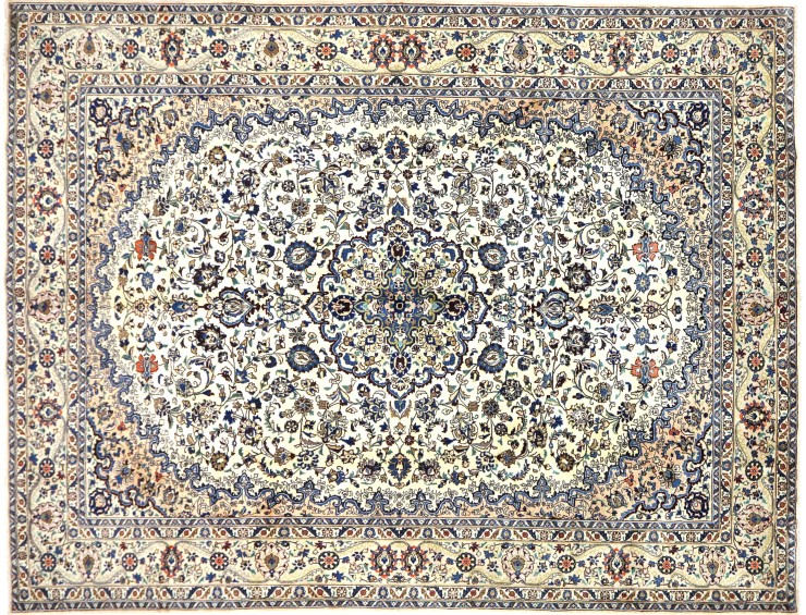 Beige Persien Kashmar Patina  381 x 292 cm