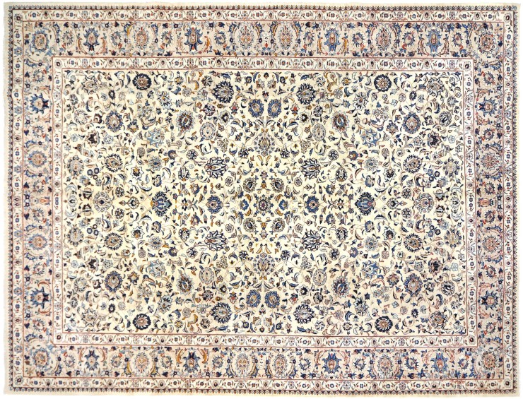 Beige Persien Kashan Patina  390 x 243 cm