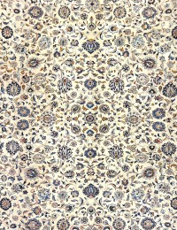 Beige Persien Kashan Patina  390 x 243 cm