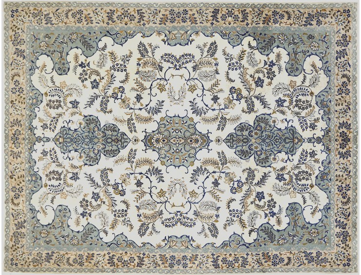 Beige Persien Kashan Patina  390 x 293 cm